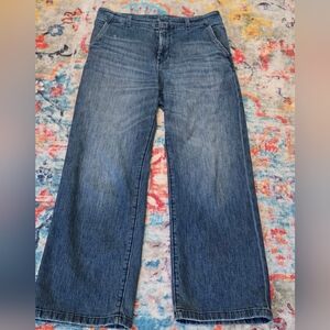 Anthropologie Pilcro Wide Leg Trouser Jeans